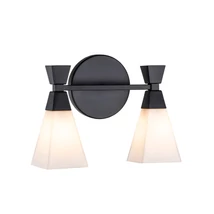 Aplica de perete Elstead BOWTIE metal, sticla, negru, alb, G9 - BOWTIE-2-MB