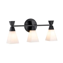Aplica de perete Elstead BOWTIE metal, sticla, negru, alb, G9 - BOWTIE-3-MB