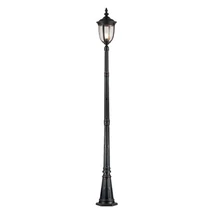Lampadar exterior Elstead CLEVELAND metal, sticla, bronz, transparent, E27, IP44 - CL5-M