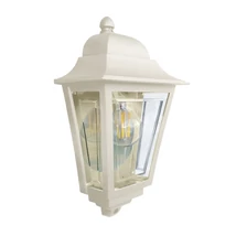Aplica de perete exterioara Elstead metal, plastic, crem, transparent, E27, IP44 - ELS-DECO-LANE7-CREAM