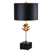Veioza Elstead CAMILIA metal, rasina, negru, auriu, E27 - FB-CAMILIA-TL