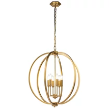 Pendul Elstead CORINNE metal, alama, E14 - FE-CORINNE-6P-L-BB