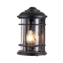Aplica de perete exterioara Elstead LIGHTHOUSE metal, sticla, negru, transparent, E27, IP44 - FE-LIGHTHOUSE-7-BLK