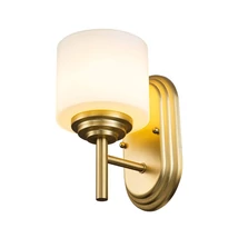 Aplica de perete pentru baie Elstead MALIBU metal, sticla, alama, alb, G9, IP44 - FE-MALIBU1-BATH-BB