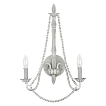 Aplica de perete Elstead MARYVILLE metal, lemn, gri, E14 - FE-MARYVILLE2