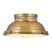 Plafoniera Elstead AMELIA metal, sticla, alama, E27 - HK-AMELIA-F-M-HB