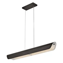 Pendul Elstead metal, sticla, negru, transparent, LED, 43W, 3000K, 2150 Lm - ELS-HK-ARCO-LED-LP-117-BX