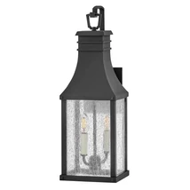 Aplica de perete exterioara Elstead metal, sticla, negru, E14, IP44 - ELS-HK-BEACON-HILL-M-MB