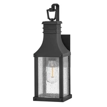 Aplica de perete exterioara Elstead metal, sticla, negru, E14, IP44 - ELS-HK-BEACON-HILL-S-MB
