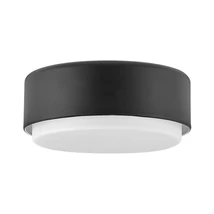 Plafoniera Elstead metal, sticla, negru, opal, E27 - ELS-HK-CEDRIC-F-S-BK