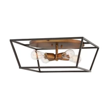 Plafoniera Elstead FULTON metal, bronz, alama, E27 - HK-FULTON-F