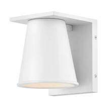 Aplica de perete exterioara Elstead metal, alb,  GU10, 8W, 2700K, 560 Lm, IP44 - ELS-HK-HANS-S-WHT