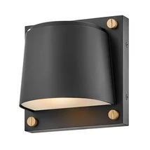 Aplica de perete exterioara Elstead metal, negru, GU10, IP44 - ELS-HK-SCOUT-BK