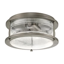Plafoniera exterioara Elstead ASHLAND BAY metal, sticla, bronz, transparent, E27, IP44 - KL-ASHLANDBAY-F-BU