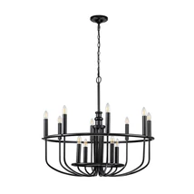 Candelabru Elstead CAPITOL HILL metal, negru, E14 - KL-CAPITOL-HILL12-BLK