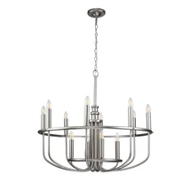 Candelabru Elstead CAPITOL HILL metal, nichel, E14 - KL-CAPITOL-HILL12-BN