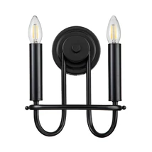 Aplica de perete Elstead CAPITOL HILL metal, negru, E14 - KL-CAPITOL-HILL2-BLK