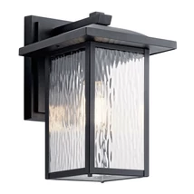Aplica de perete exterioara Elstead metal, sticla, negru, E27, IP44 - ELS-KL-CAPPANNA-M-BKT