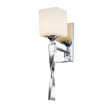 Aplica de perete pentru baie Elstead MARETTE metal, sticla, crom, alb, G9, IP44 - KL-MARETTE1-PC