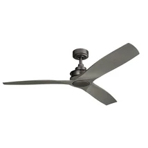Ventilator Elstead RIED metal, plastic, gri - KLF-RIED-56-AVI