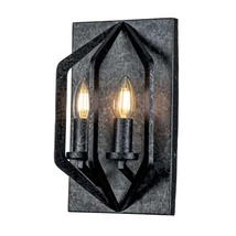Aplica de perete Elstead VANGUARD metal, negru, E14 - QZ-VANGUARD2-OK