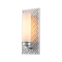 Aplica de perete Elstead ZIGGY metal, sticla, argintiu, alb, E27 - ZIGGY1-LS