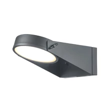 Aplica de perete exterioara Elstead ZOLA metal, gri, LED, 3000K, 16W, 2240lm, IP44 - ZOLA