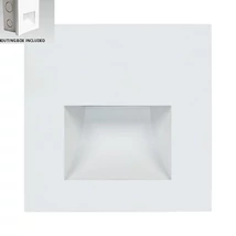 Corp de iluminat pentru scari Emithor SUNNY plastic, alb, LED, 4000K, 1W, 70lm - 70415
