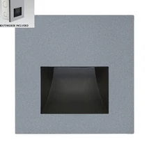 Corp de iluminat pentru scari Emithor SUNNY plastic, gri, LED, 4000K, 1W, 70lm - 70417