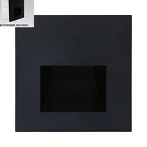 Corp de iluminat pentru scari Emithor SUNNY plastic, negru, LED, 4000K, 1W, 60lm - 70419