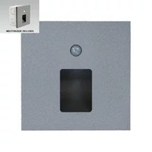 Corp de iluminat pentru scari Emithor VIX plastic, gri, LED, 4000K, 1W, 55lm - 70422