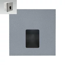 Corp de iluminat pentru scari Emithor VIX plastic, gri, LED, 4000K, 1W, 55lm - 70423