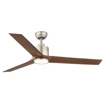 Ventilator Globo MODESTO metal, plastic, gri, alb, LED, 20W, 1600lm, 2700K-6500K - 03607