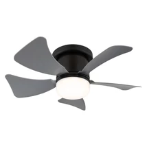 Ventilator Globo HINES metal, plastic, negru, alb, LED, 10W, 70-750lm, 3000K-6500K - 03609A