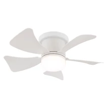 Ventilator Globo HINES metal, plastic, alb, LED, 10W, 70-750lm, 3000K-6500K - 03609W