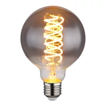 Bec LED Globo DUBAN sticla, fumuriu, E27, 2000K, 8.5W, 280lm - 11406FS