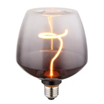 Bec cu filament E27-LED Globo BULB sticla, fumuriu, 4W, 1800K, 140lm - 11539S