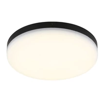 Plafoniera Globo MATTHEW plastic, negru, alb, LED, 12W, 4000K, 800lm - 12387-18