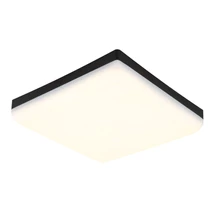 Plafoniera Globo MATTHEW plastic, negru, alb, LED, 12W, 4000K, 760lm - 12388-18