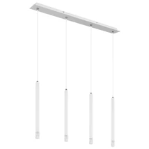 Pendul Globo RYAN metal, plastic, alb, transparent, G9 - 15629W-4