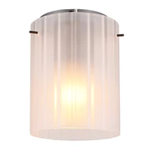 Plafoniera Globo TULIVAR metal, sticla, gri, satinat, E27 - 15904DF