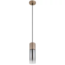Pendul Globo ANNIKA metal, sticla, cappuccino, fumuriu, E27 - 21000HCA