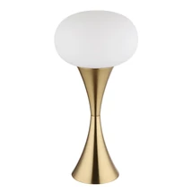 Veioza Globo LULA metal, sticla, alama, opal, E14 - 21027M