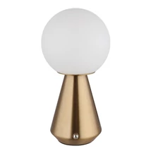 Veioza decor Globo SORA metal, acril, alama, alb, LED, 1.5W, 3000-4500-6500K, 140 Lm - 21029C