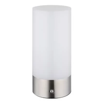 Veioza decor Globo LEX metal, acril, nichel, alb, RGB-LED, 1.8W, 2900K, 100 Lm - 21040RGB
