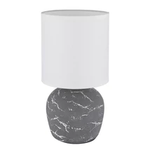 Veioza Globo MARBLE ceramic, gri,alb, E14 - 21739G