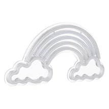 Lampa decor Globo RAINY plastic, alb, LED, 3W - 28056