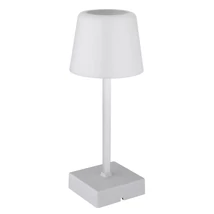 Veioza decor Globo XAYDEN metal, plastic, argintiu, alb, LED, 2W, 3000-6500K, 100 Lm - 28061SI