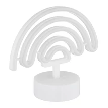 Lampa decor Globo PELANGI plastic, alb, multicolor, LED, 2W - 28063