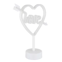 Lampa decor Globo ARMOR plastic, alb, pink, LED, 2W - 28066